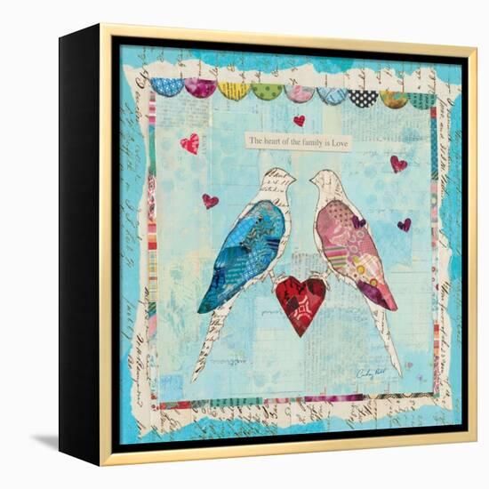 Love Birds-Courtney Prahl-Framed Stretched Canvas