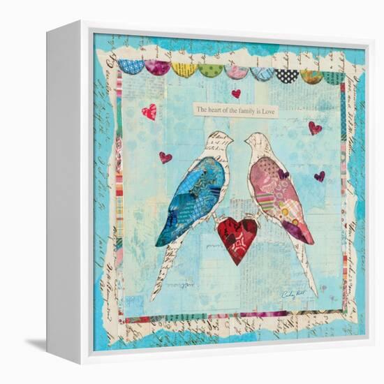 Love Birds-Courtney Prahl-Framed Stretched Canvas