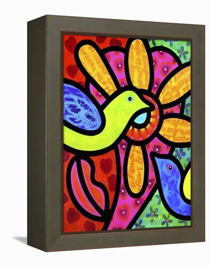 Love Birds-Steven Scott-Framed Premier Image Canvas