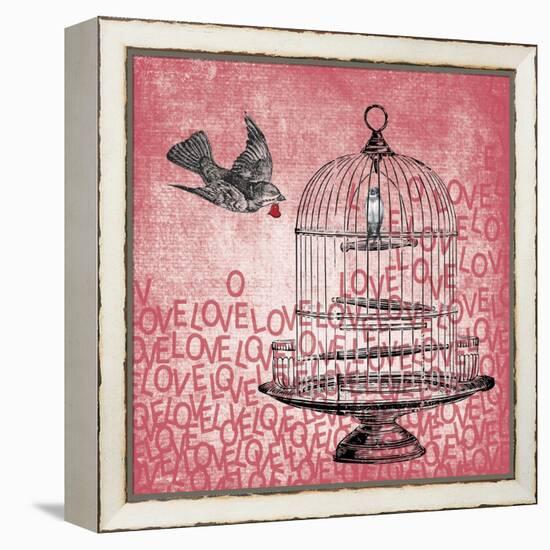 Love Birds-Erin Clark-Framed Premier Image Canvas