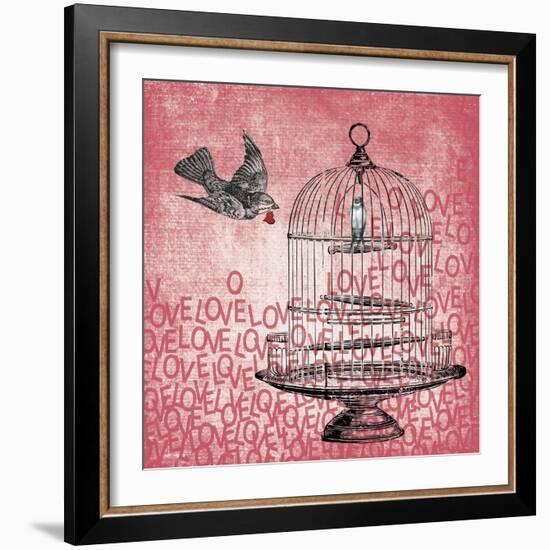 Love Birds-Erin Clark-Framed Giclee Print