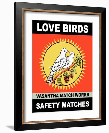 Love Birds-Mark Rogan-Framed Art Print