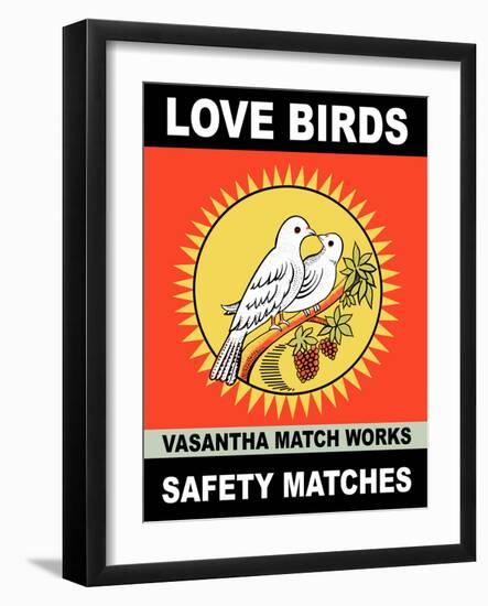 Love Birds-Mark Rogan-Framed Art Print