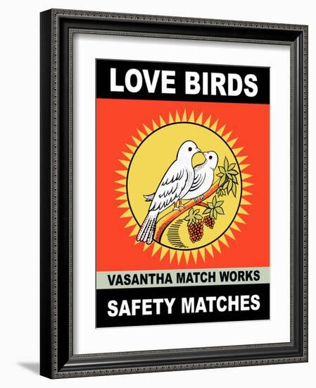 Love Birds-Mark Rogan-Framed Art Print