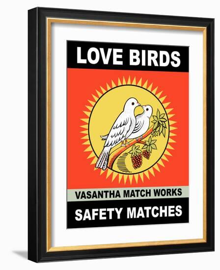 Love Birds-Mark Rogan-Framed Art Print