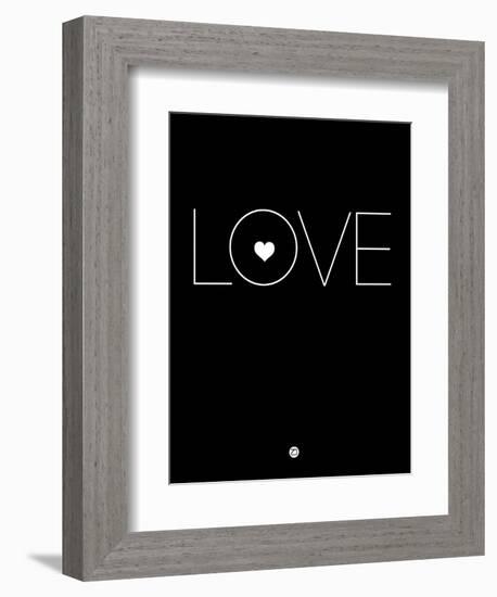 Love Black-NaxArt-Framed Premium Giclee Print