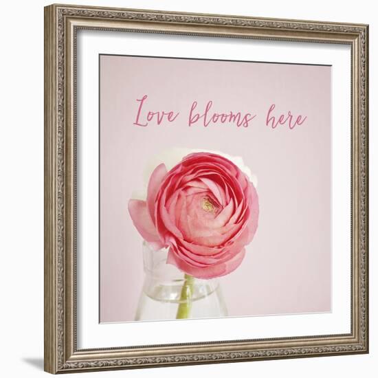 Love Blooms Here-Susannah Tucker-Framed Art Print