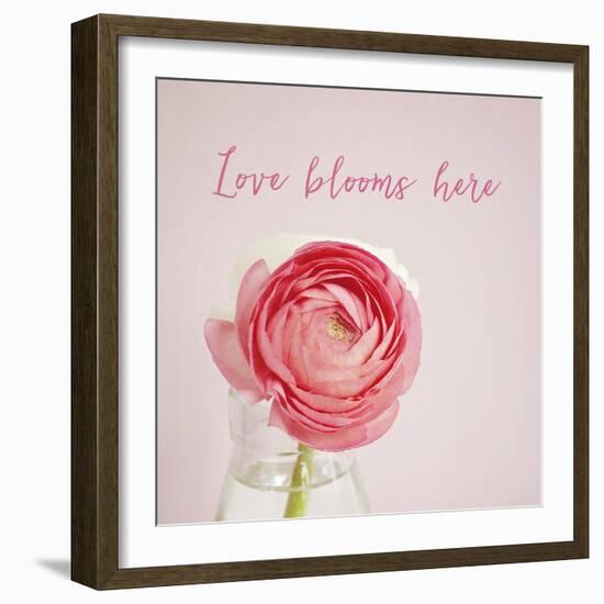 Love Blooms Here-Susannah Tucker-Framed Art Print