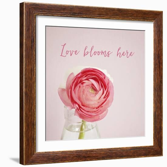 Love Blooms Here-Susannah Tucker-Framed Art Print