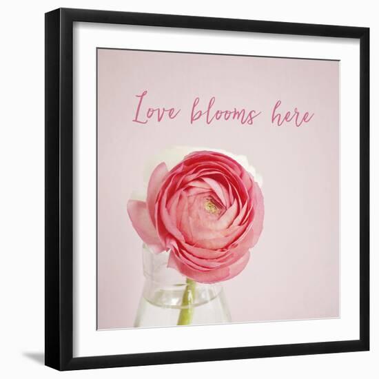 Love Blooms Here-Susannah Tucker-Framed Art Print