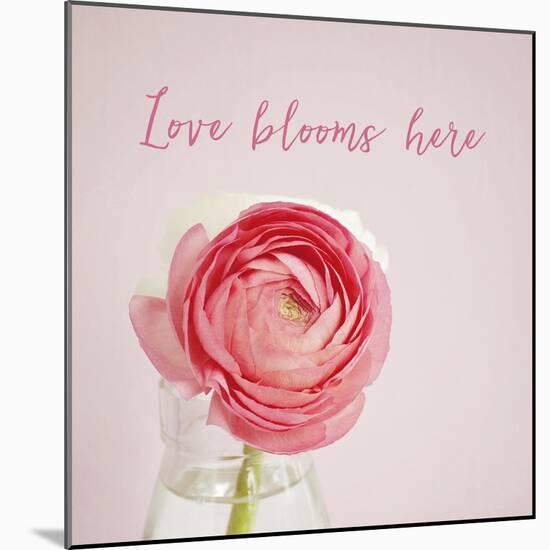 Love Blooms Here-Susannah Tucker-Mounted Art Print