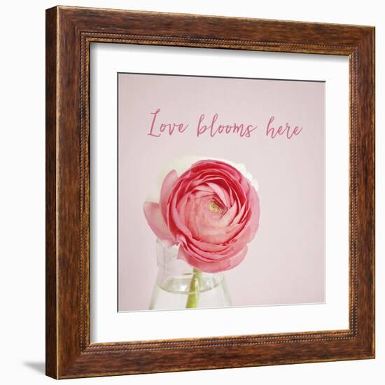 Love Blooms Here-Susannah Tucker-Framed Art Print