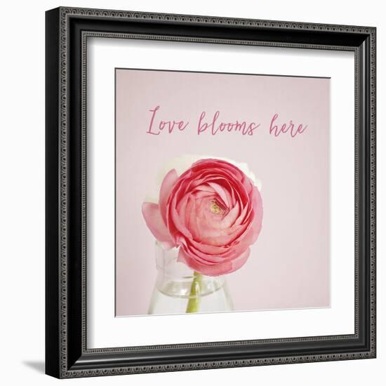 Love Blooms Here-Susannah Tucker-Framed Art Print