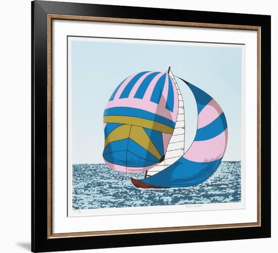 Love Boat-Alvaro Guillot-Framed Limited Edition