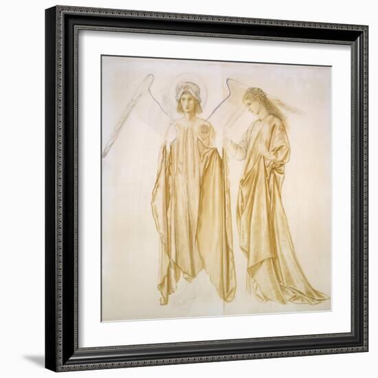 Love Bringing Alcestis Back from the Grave-Edward Burne-Jones-Framed Giclee Print