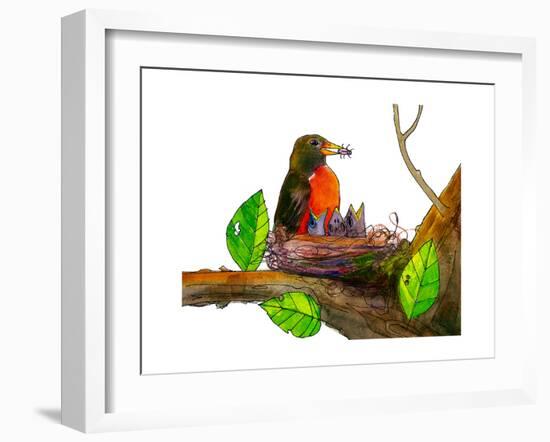 Love Bug-Blenda Tyvoll-Framed Giclee Print