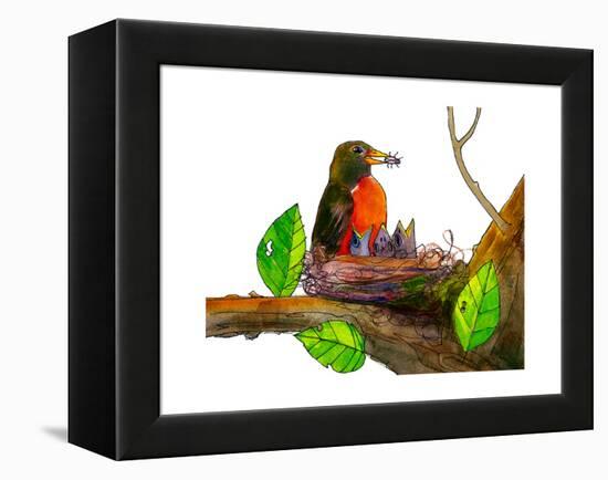 Love Bug-Blenda Tyvoll-Framed Premier Image Canvas