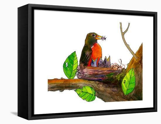 Love Bug-Blenda Tyvoll-Framed Premier Image Canvas