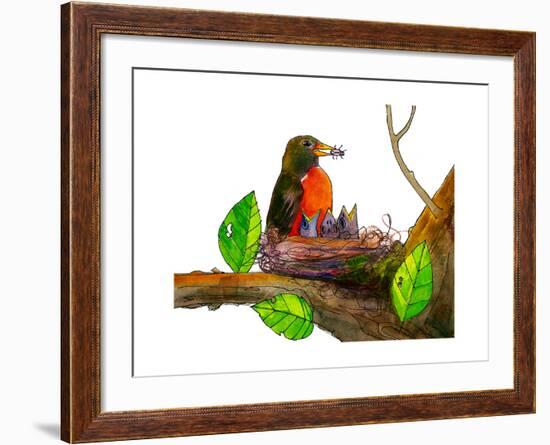 Love Bug-Blenda Tyvoll-Framed Giclee Print