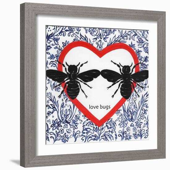 Love Bugs-Gigi Begin-Framed Giclee Print