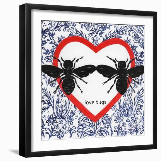 Love Bugs-Gigi Begin-Framed Giclee Print