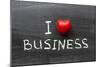 Love Business-Yury Zap-Mounted Art Print