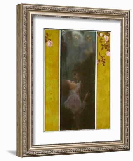 Love, c.1895-Gustav Klimt-Framed Art Print