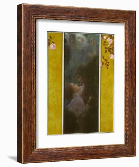 Love, c.1895-Gustav Klimt-Framed Art Print