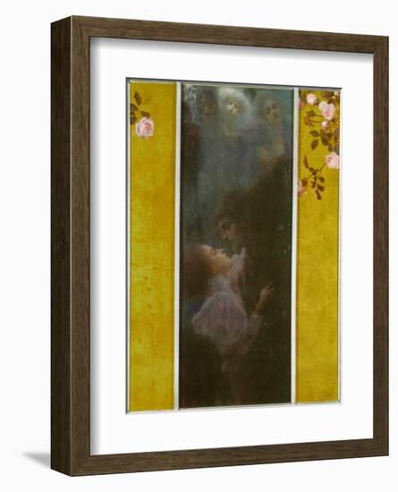 Love, c.1895-Gustav Klimt-Framed Art Print