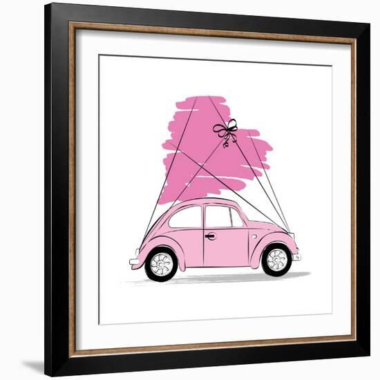 Love Car-Martina Pavlova-Framed Premium Giclee Print