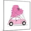 Love Car-Martina Pavlova-Mounted Art Print