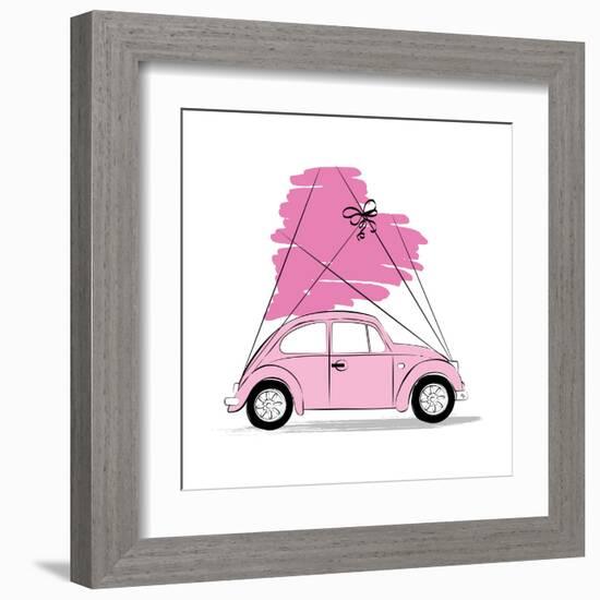 Love Car-Martina Pavlova-Framed Art Print