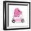 Love Car-Martina Pavlova-Framed Art Print