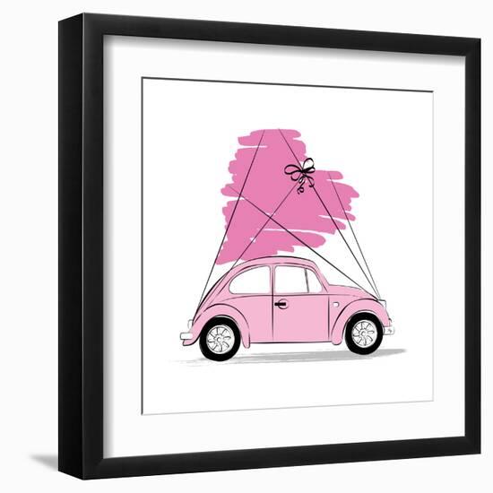 Love Car-Martina Pavlova-Framed Art Print