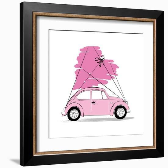 Love Car-Martina Pavlova-Framed Art Print