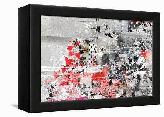 Love Collage, 2016 (Collage on Canvas)-Teis Albers-Framed Premier Image Canvas