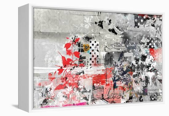 Love Collage, 2016 (Collage on Canvas)-Teis Albers-Framed Premier Image Canvas
