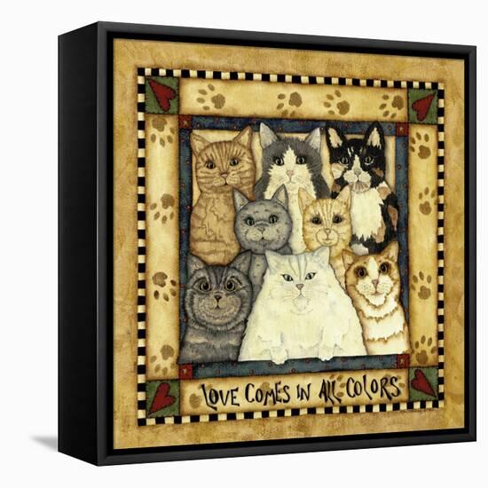 Love Comes in All Colors-Robin Betterley-Framed Premier Image Canvas