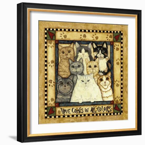 Love Comes in All Colors-Robin Betterley-Framed Giclee Print