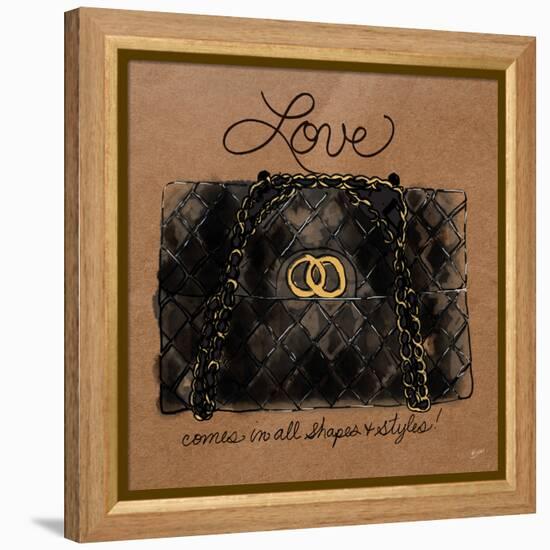 Love Comes in All Shapes-Bella Dos Santos-Framed Stretched Canvas