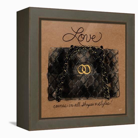 Love Comes in All Shapes-Bella Dos Santos-Framed Stretched Canvas