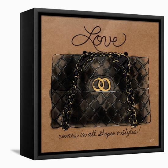 Love Comes in All Shapes-Bella Dos Santos-Framed Stretched Canvas