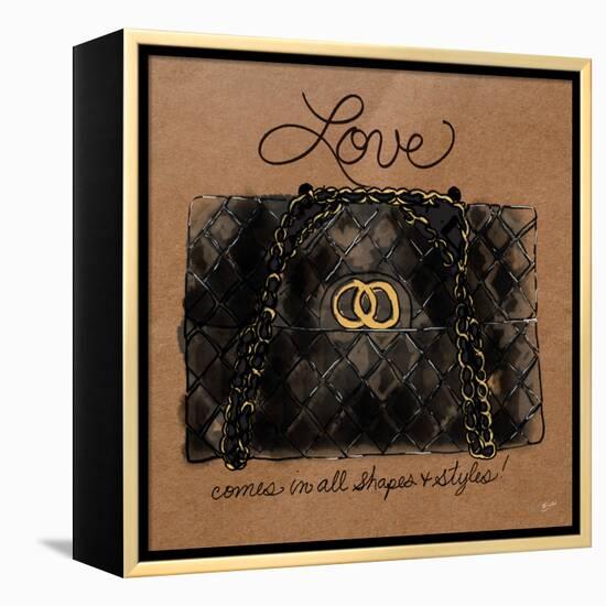 Love Comes in All Shapes-Bella Dos Santos-Framed Stretched Canvas