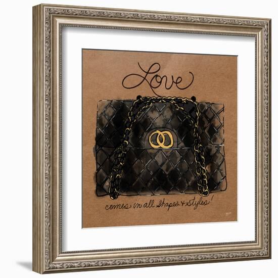 Love Comes in All Shapes-Bella Dos Santos-Framed Art Print