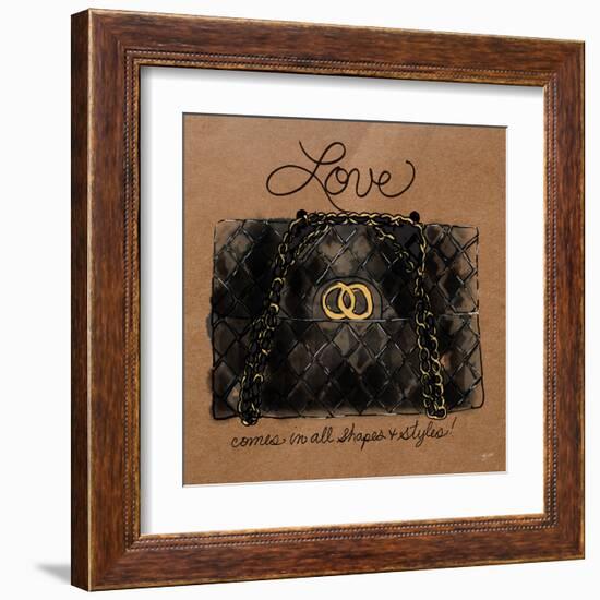 Love Comes in All Shapes-Bella Dos Santos-Framed Art Print