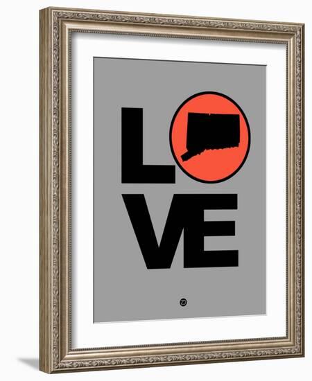 Love Connecticut-NaxArt-Framed Art Print