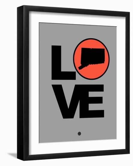 Love Connecticut-NaxArt-Framed Art Print