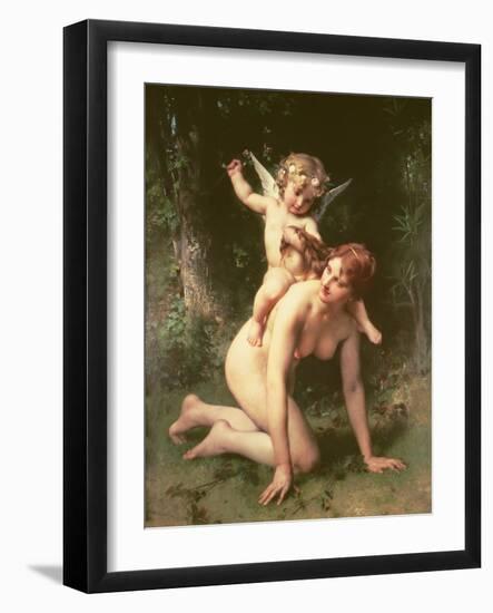 Love Conquers, 1880-Leon Bazile Perrault-Framed Giclee Print