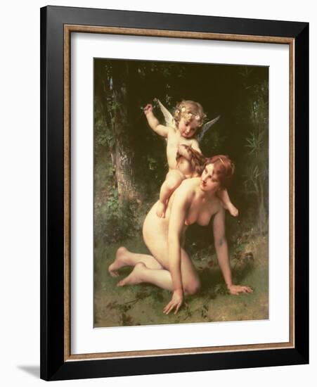 Love Conquers, 1880-Leon Bazile Perrault-Framed Giclee Print