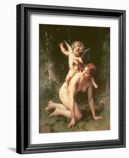 Love Conquers, 1880-Leon Bazile Perrault-Framed Giclee Print